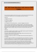 AIC 301 Exam Questions And Answers 2025 Update&period;