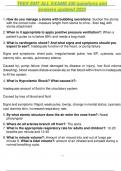 TEEX EMT ALL EXAMS 967 questions and answers updated 2025&period;