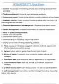 WVU BCOR 370 Final Exam verified questions and answers  guaranteed pass