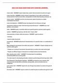 HKR 3300 EXAM QUESTIONS WITH VERIFIED ANSWERS 