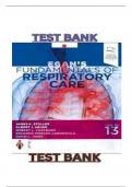 Test Bank- Egan's Fundamentals of Respiratory Care 13th Edition &lpar; James K&period; Stoller&comma; &rpar; All Chapters 1-58