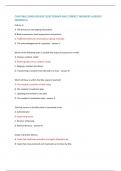 CAN FINAL EXAM REVIEW QUESTIONMS AND CORRECT ANSWERS ALREADY  GRADED A&plus; 