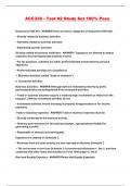 ACC330 - Test &num;2 Study Set 100&percnt; Pass 