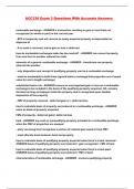 ACC330 Exam 3 Questions With Accurate Answers 