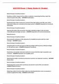 ACC330 Exam 1 Study Guide A&plus; Graded 
