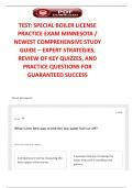 TEST&colon; SPECIAL BOILER LICENSE PRACTICE EXAM MINNESOTA &sol; NEWEST COMPREHENSIVE STUDY GUIDE &ndash; EXPERT STRATEGIES&comma; REVIEW OF KEY QUIZZES&comma; AND PRACTICE QUESTIONS FOR GUARANTEED SUCCESS