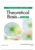 Test Bank For Theoretical Basis For Nursing 5th Edition By Melanie McEwen & Evelyn M&period; Wills