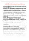 ACC3303 Exam 3 Questions With Accurate Answers 