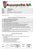 Grade 9 EMS (Accounting) March Test paper 1 and Memo - 2025