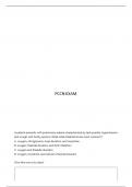 PCCN LATEST QUESTIONS & ANSWERS INCLUDED SOLVED 2025&sol;2026