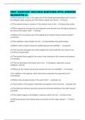 FIRST ASSISTANT 2025&sol;2026 QUESTIONS WITH ANSWERS GUARANTEE A&plus;