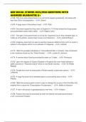GED SOCIAL STUDIES 2025&sol;2026 QUESTIONS WITH ANSWERS GUARANTEE A&plus;