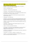 GED SOCIAL STUDIES TEST PAPER 2025&sol;2026 QUESTIONS WITH ANSWERS GUARANTEE A&plus;