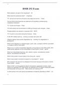 BMB 252 Exam