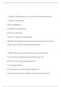 Computer Science Operating Systems - CSOS-401
