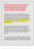 HESI RN PATHOPHYSIOLOGY EXAM QUESTIONS  AND ANSWERS NEWEST 2025 ACTUAL EXAM  COMPLETE 500 QUESTIONS AND CORRECT  DETAILED ANSWERS &lpar;VERIFIED ANSWERS&rpar;  &vert;ALREADY GRADED A&plus;&vert;&vert;LATEST VERSION&excl;&excl;