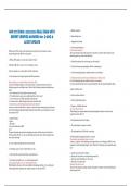 MSN 277 EXAM 3  REAL EXAM WITH EXPERT VERIFIED ANSWERS 180&plus; Q AND A LATEST UPDATE 