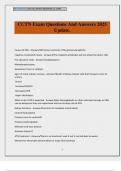 CCTN Exam Questions And Answers 2025 Update&period;