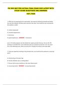PN 3003 MAT PED ACTUAL FINAL EXAM 2025 LATEST WITH  STUDY GUIDE QUESTIONS AND ANSWERS  100&percnt; PASS