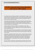 CCTN&colon; Lung and Heart Exam Questions And Answers 2025 Update&period;