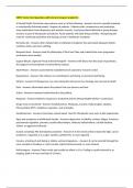 MHTC Terms Test Questions with Correct Answers Graded A&plus;
