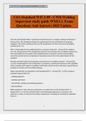 CSA Standard W47&period;1-09 - CWB Welding Supervisor study guide WXE1&period;1&period; Exam Questions And Answers 2025 Update&period;