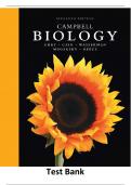 CAMPBEL BIOLOGY TEST BANK  BY Jane B&period; Reece&comma; Lisa A&period; Urry&comma; Michael 