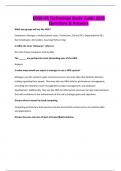 D356 HR Technology Study Guide 2025 Questions & Answers