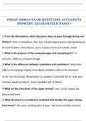 FISDAP Airway Test Bank &ndash; All Latest Exam Versions Bundled Together with Complete Questions & Verified Answers 2025&sol;2026 PDF Guide