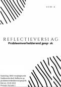 Reflectieverslag VCM - Probleemverhelderend gesprek  