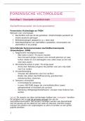Hoorcolleges Forensische Victimologie