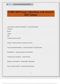 GNRS 5669 Exam 3 Questions And Answers 2025 Update&period;