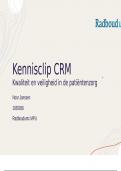 Kennisclip CRM&comma; met volledig uitgewerkte tekst&excl;