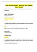 D662 Section 1 Guided Questions with Answers 100&percnt; Correct