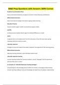 D662 EXAMS BUNDLE LATEST 2025 EXAM QUESTIONS