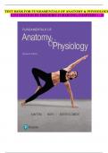 TEST BANK FOR FUNDAMENTALS OF ANATOMY & PHYSIOLOGY, 11TH EDITION BY FREDERIC H MARTINI, CHAPTERS 1 - 29