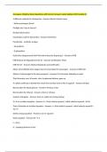 Aerospace Medicine Exam Questions with Correct Answers Latest Update 2025 Graded A&plus;