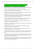 NJ PUBLIC ADJUSTMENT FINAL PAPER 2025&sol;2026 QUESTIONS WITH ANSWERS GUARANTEE A&plus;