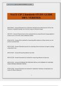 NACE CIP 2 Standards STUDY GUIDE 100&percnt; VERIFIED&period;