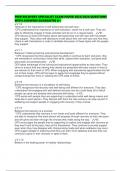PEER RECOVERY SPECIALIST CERTIFICATION SCRIPT 2025&sol;2026 QUESTIONS WITH ANSWERS GUARANTEE A&plus;