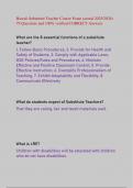 Hawaii Substitute Teacher Course Exam &lpar;actual 2025&sol;2026&rpar; 79 Questions and 100&percnt; verified CORRECT Answers