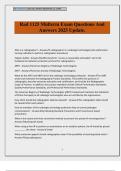 Rad 1125 Midterm Exam Questions And Answers 2025 Update&period;