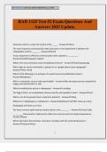 RAD 1125 Test &num;2 Exam Questions And Answers 2025 Update&period;
