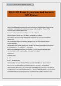 RAD1125 Exam 1 Questions And Answers 2025 Update&period;