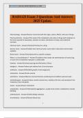 RAD1125 Exam 3 Questions And Answers 2025 Update&period;