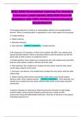 WGU D662 Personalized Learning For Inclusive Classroom Latest Update 2025-2026 Exam 90 Questions with 100&percnt; Verified Correct Answers Guaranteed A&plus;