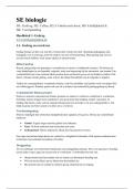 Samenvatting Nectar 4 havo flex biologie leerboek -  Biologie