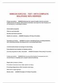 BSMCON NUR 2102  TEST 1 WITH COMPLETE SOLUTIONS 100&percnt; VERIFIED&excl;&excl;