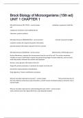  Brock Biology of Microorganisms &lpar;15th ed&rpar; UNIT 1 CHAPTER 1 Written Exam Questions With Well Elaborated Answers&period;