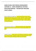 AGRICULTURAL CROP DISEASE MANAGEMENT - CATEGORY 1C - IOWA COMMERCIAL PESTICIDE APPLICATOR MANUAL - VOCABULARY 2024&sol;2025 LATEST UPDATE